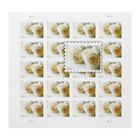 2011 US First-Class Forever Stamp – Wedding Roses