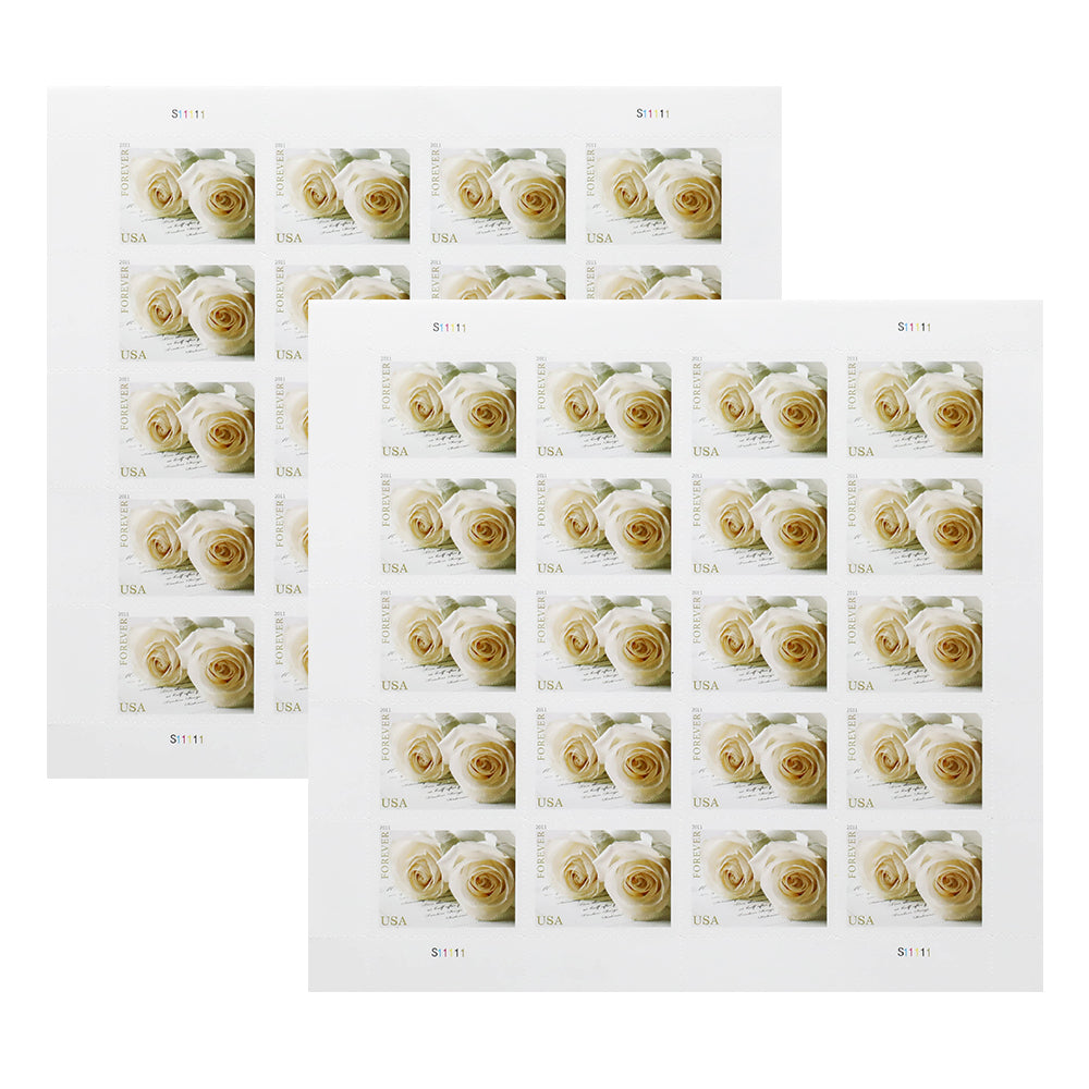 2011 US First-Class Forever Stamp – Wedding Roses