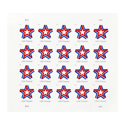 2019 USA Star Ribbon Forever Stamps