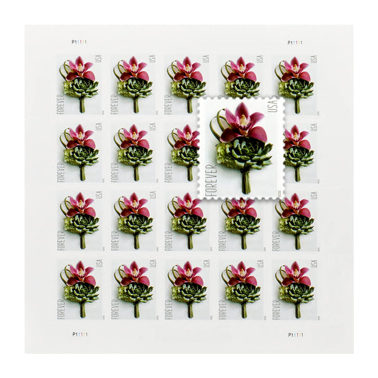 2020 U.S. Contemporary Boutonniere Forever Stamps