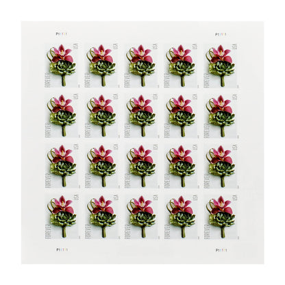 2020 U.S. Contemporary Boutonniere Forever Stamps