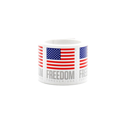 US Flag Forever Stamps Coil of 1 Roll=100 stamps 【Free Shipping】 Limited Stock!