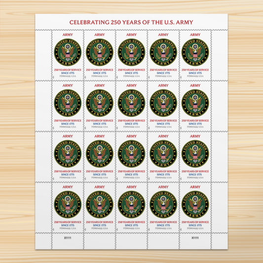 U.S. Army 250th Stamps