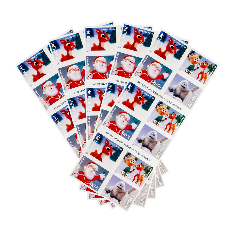 2014 US First-Class Forever Stamp – Rudolph the Red-Nosed Reindeer