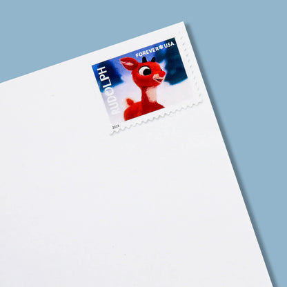 2014 US First-Class Forever Stamp – Rudolph the Red-Nosed Reindeer