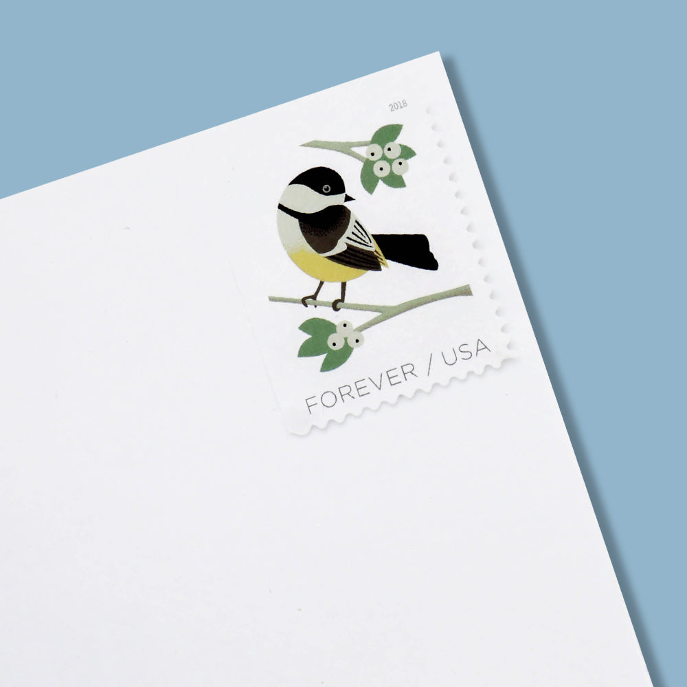 2018 US First-Class Forever Stamp – Birds in Winter